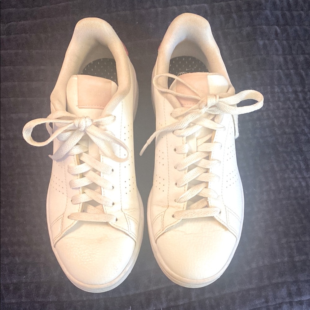 Women's White Sneakers- Addidas